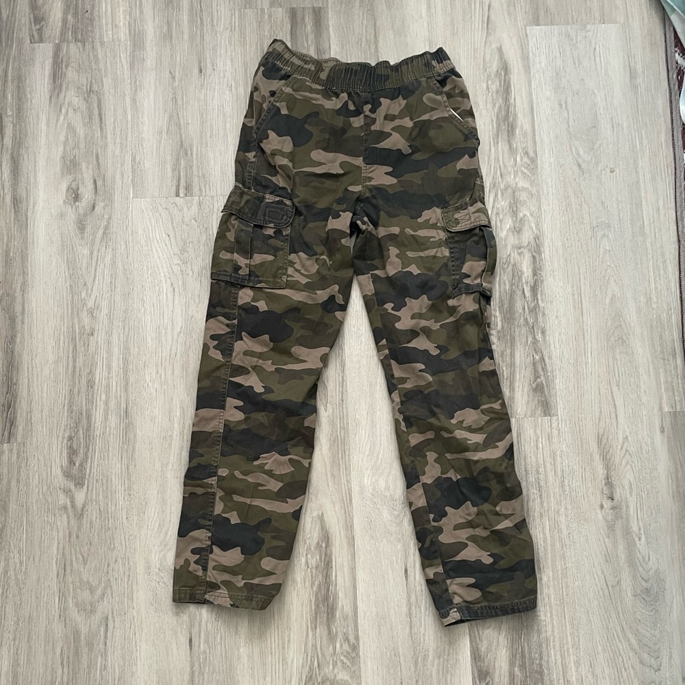 Camo cargo pants